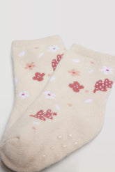Pack 4 pares de meias antiderrapantes
